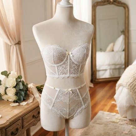 White Cupless Bridal Lingerie: 2026 Honeymoon Style Guide