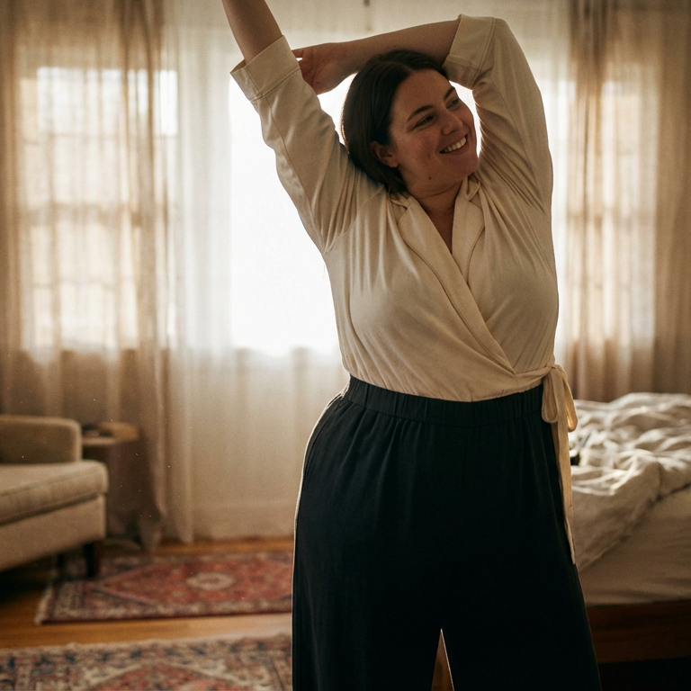 Pajama Guide for Pear Shapes: How to Accentuate the Waist and Flatter the Hips