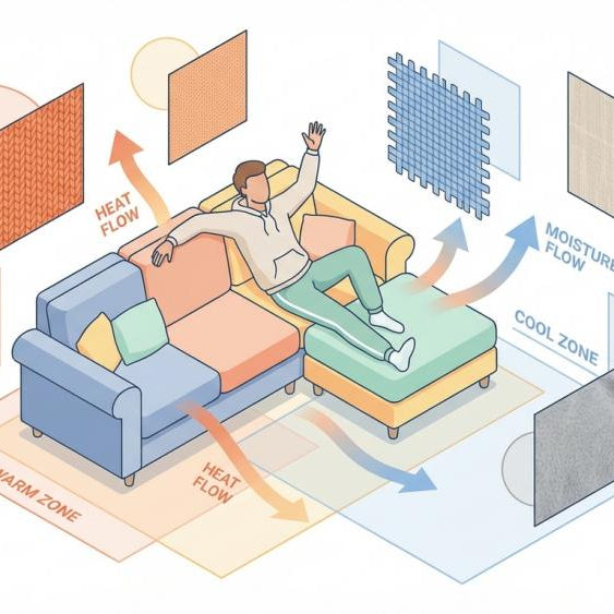 How to Regulate Your Indoor Body Temperature by Changing Your Loungewear Fabric