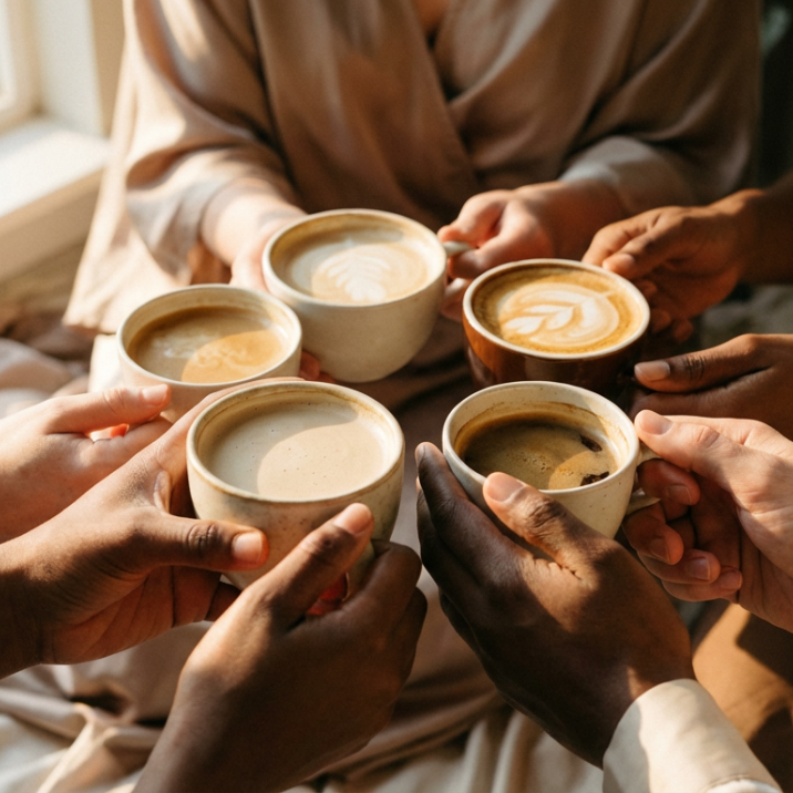 Latte Tones: The Neutral Color Gradient Taking Over Every Skin Tone