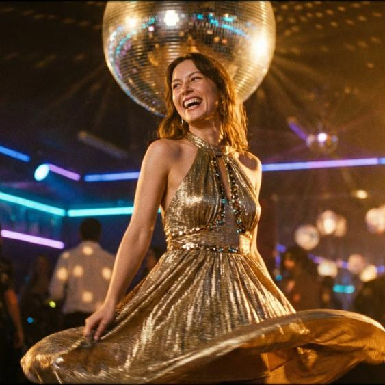 Disco Relics: The Party Comeback of 70s Sequins and Lurex Fabrics