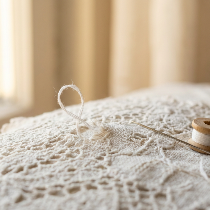 Snagged Lace? Don't Trash It. This Simple Trick Fixes Most Snags