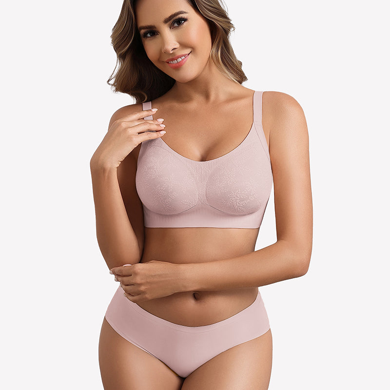 Jelly Wireless Bras Full Coverage Everyday Bras