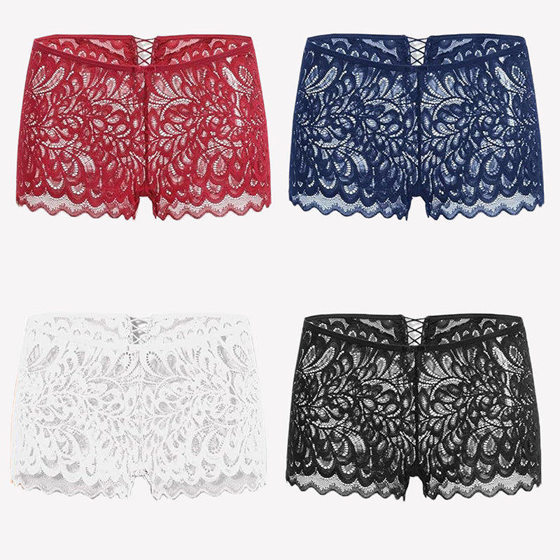 Boyshorts Höschen Spitzen-Boxershorts
