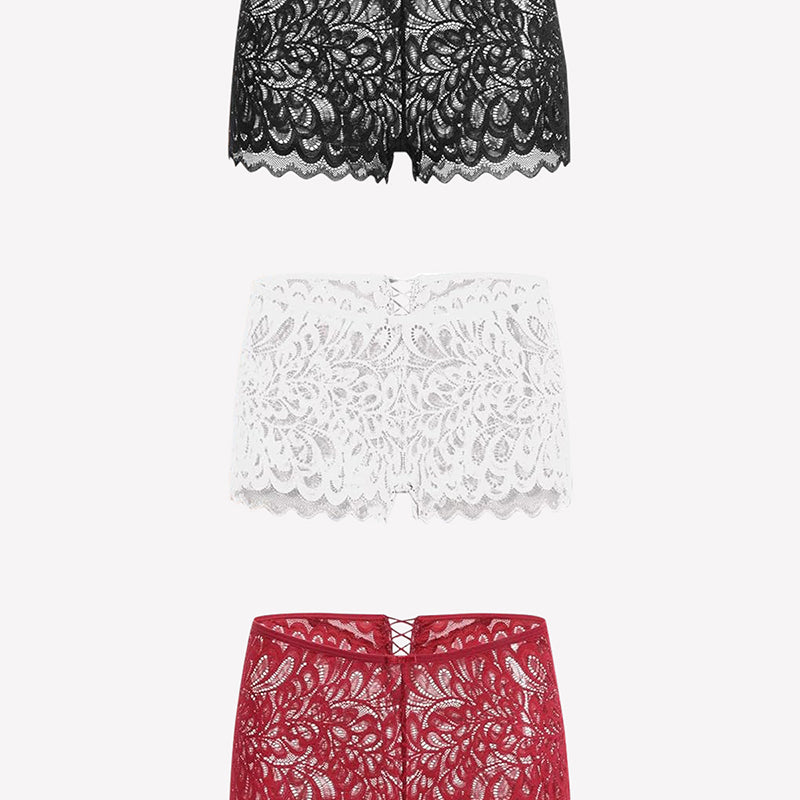 Boyshorts Höschen Spitzen-Boxershorts