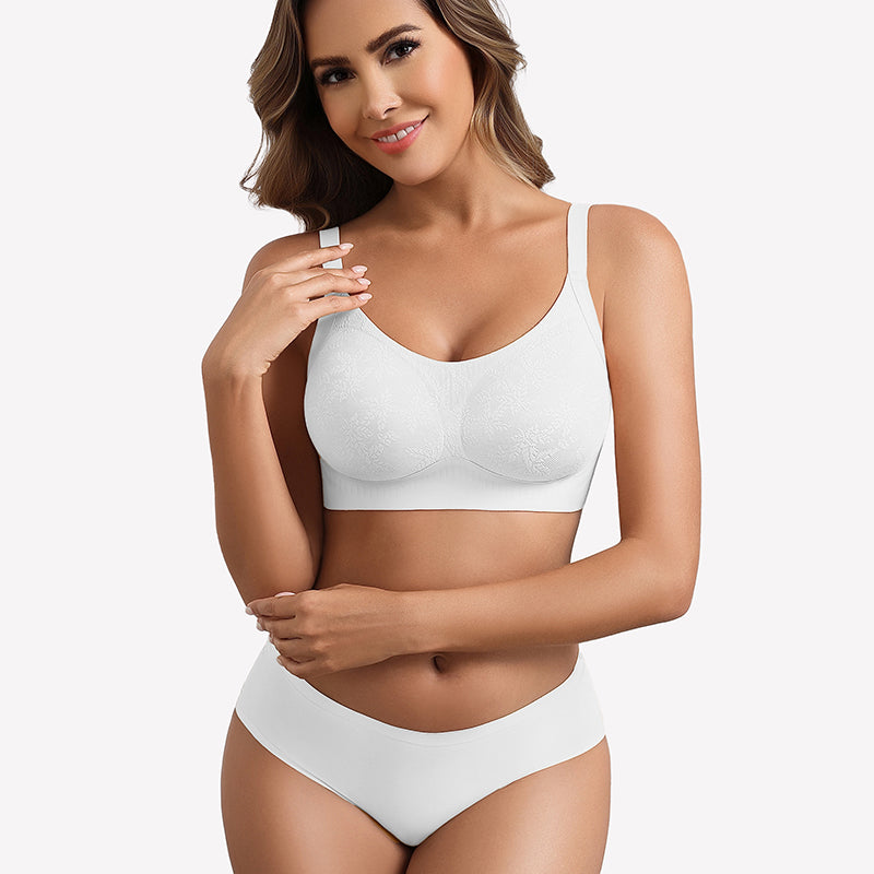 Jelly Wireless Bras Full Coverage Everyday Bras