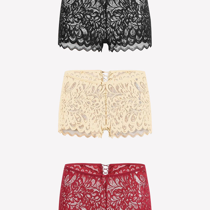 Boyshorts Höschen Spitzen-Boxershorts