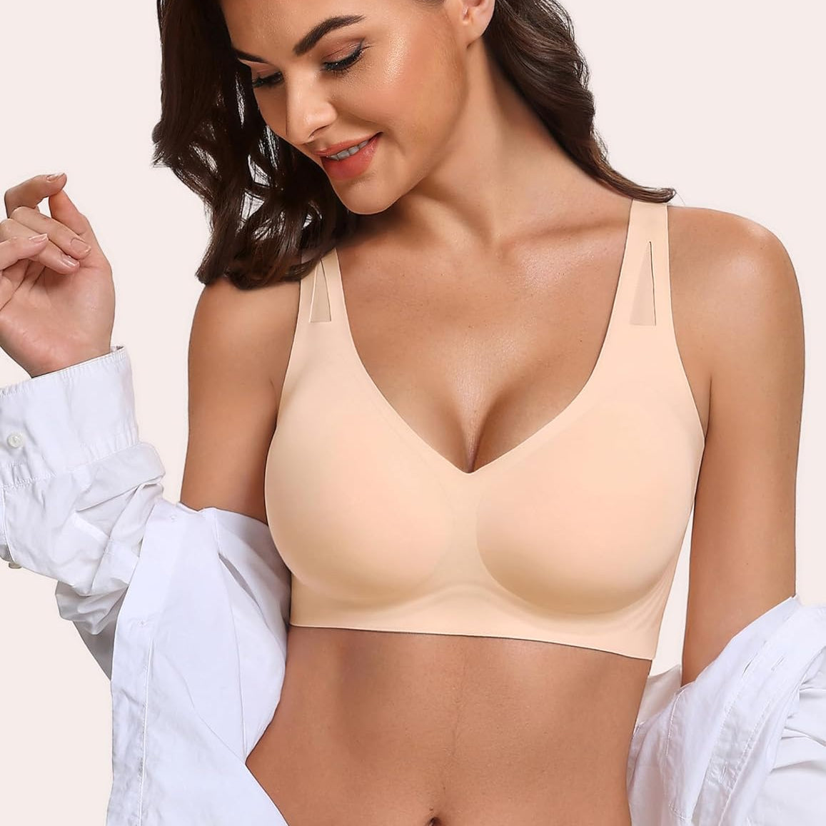 No Underwire Bras Full Coverage Wireless Bra