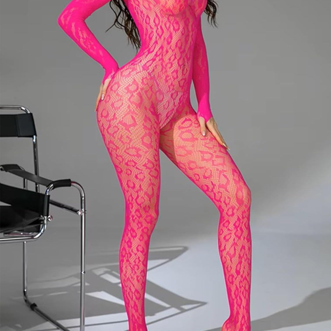 Fishnet Bodysuit Mesh Rave Lingerie