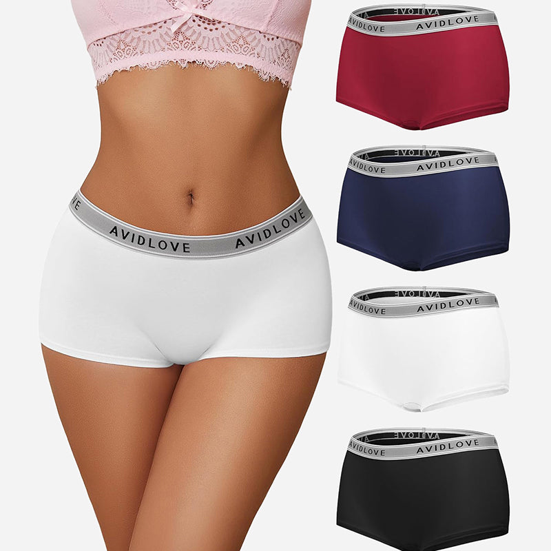 Avidlove Cotton Panties Full Coverage Shorts in multiple colors