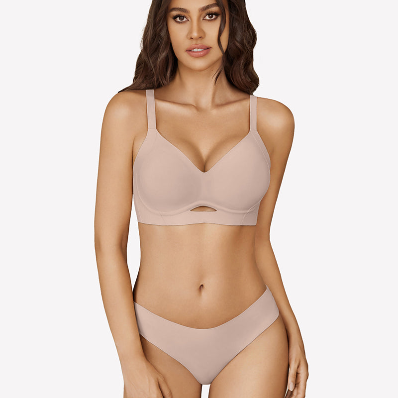 Wireless Push Up Bralette Supportive Bra