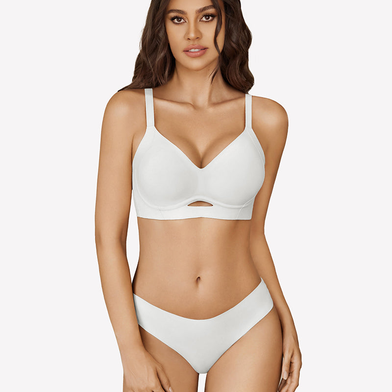 Wireless Push Up Bralette Supportive Bra