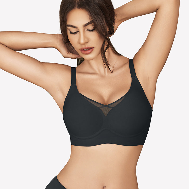 Mesh Bralette Seamless Push Up Bras