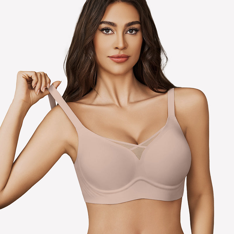 Mesh Bralette Seamless Push Up Bras