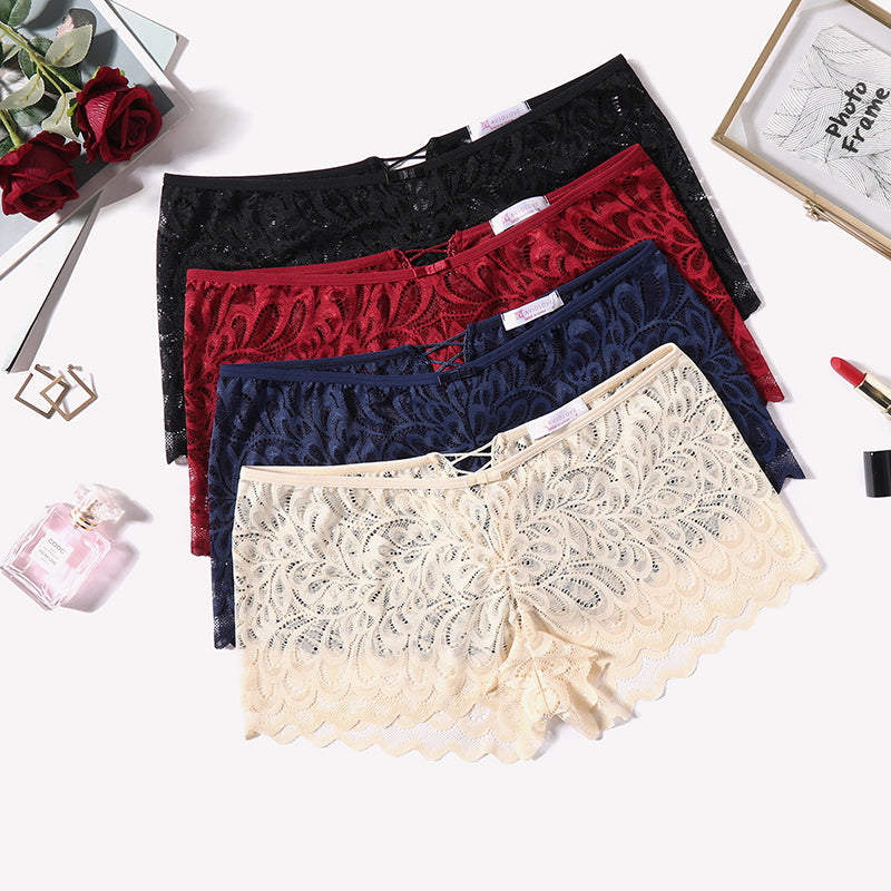 Boyshorts Höschen Spitzen-Boxershorts