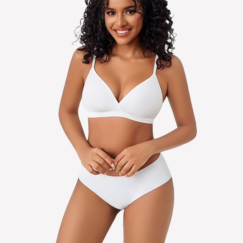 Wireless Plunge Unpadded Bras