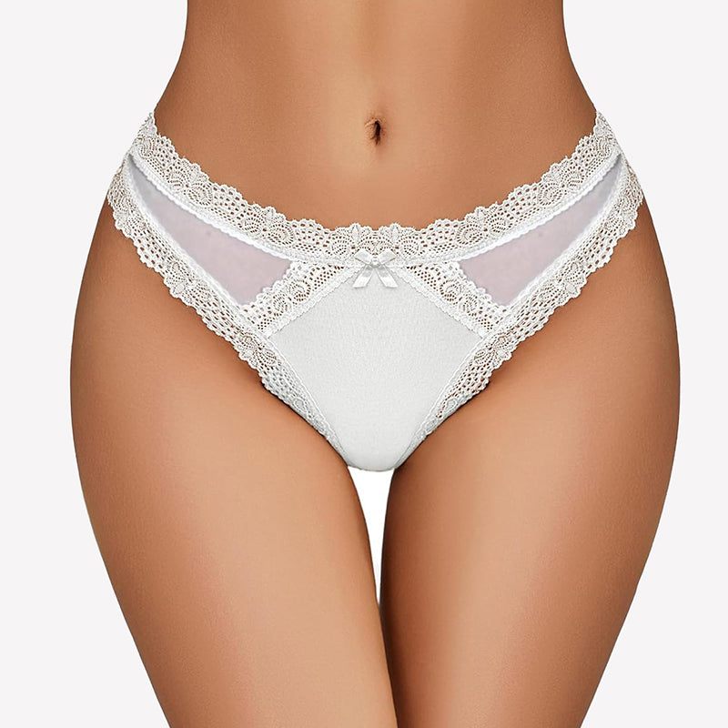 Low Rise Thong with Criss Cross Back