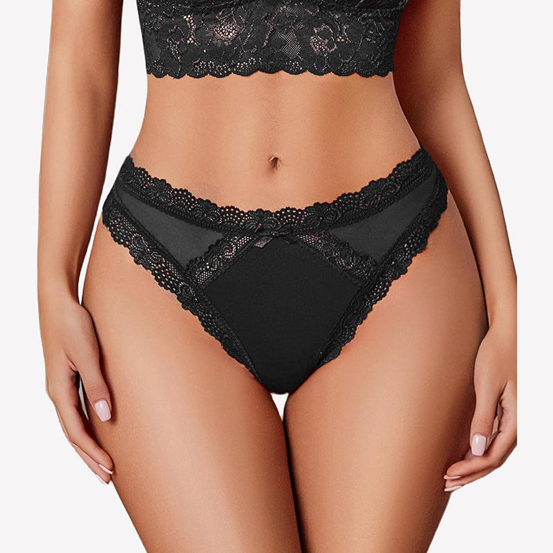 Low Rise Thong with Criss Cross Back