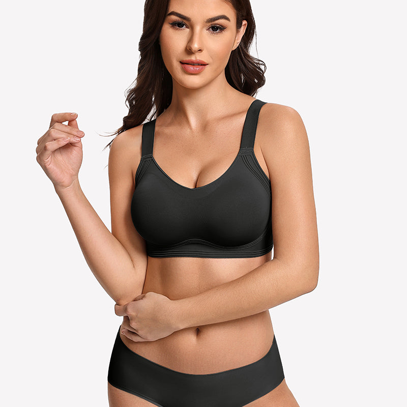 Jelly Bras No Underwire Wireless Push Up Bra