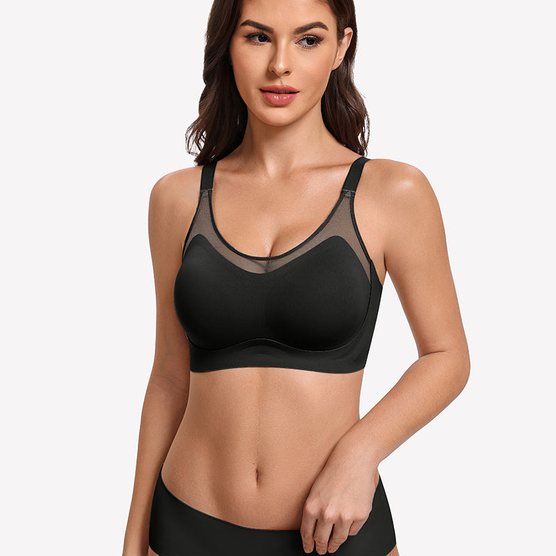 Wireless Jelly Bras Seamless Push Up T Bra