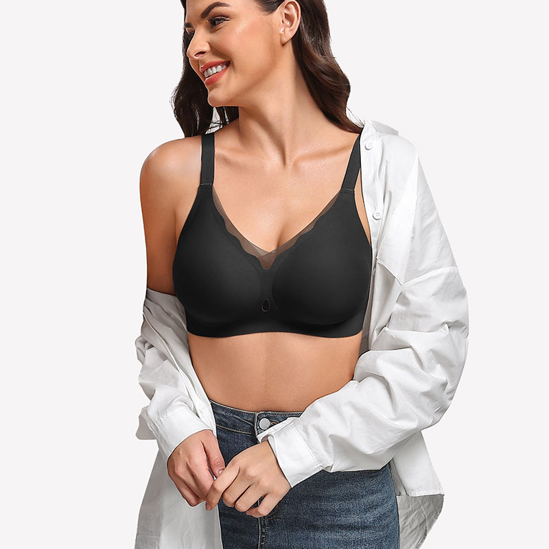 Wireless Wave Seamless Full Coverage Bra