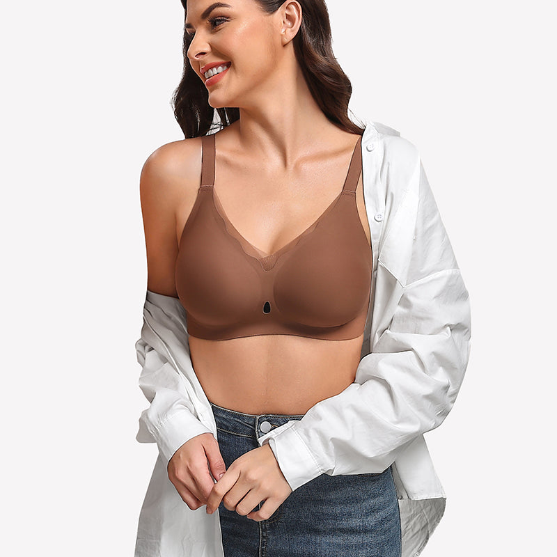 Wireless Wave Seamless Full Coverage Bra