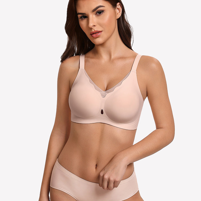 Wireless Wave Seamless Full Coverage Bra