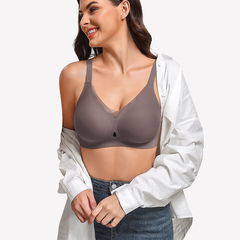 Wireless Wave Seamless Full Coverage Bra