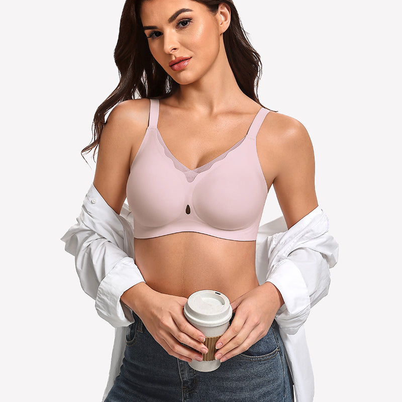 Wireless Wave Seamless Full Coverage Bra