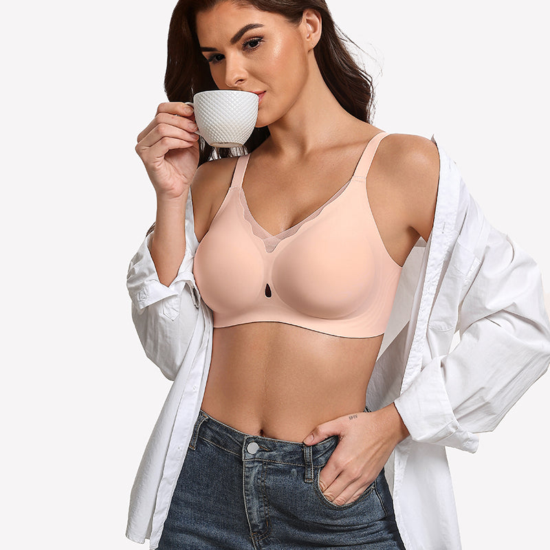 Wireless Wave Seamless Full Coverage Bra