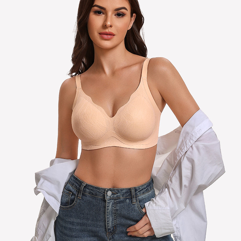 Wireless Bras Comfort Seamless Jelly Bra