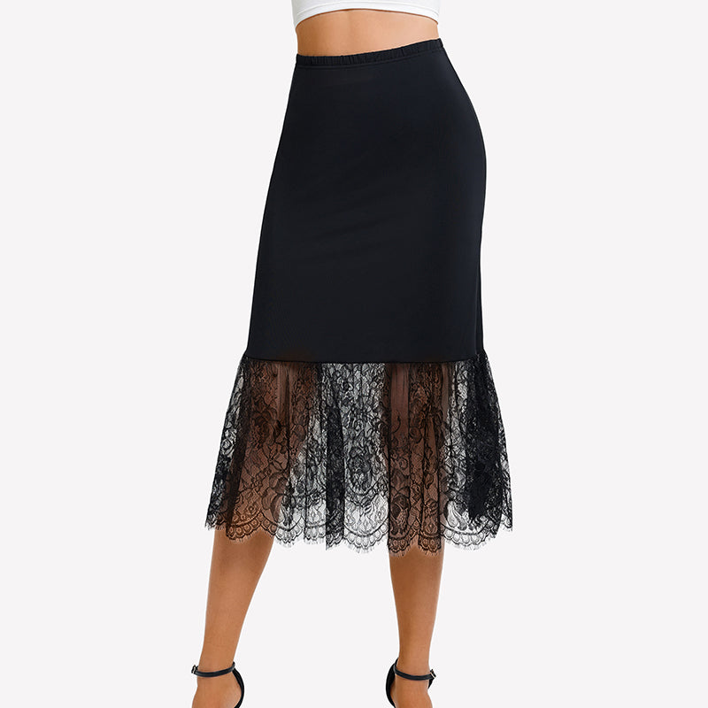 Lace Half Slip Underskirt Under Dress