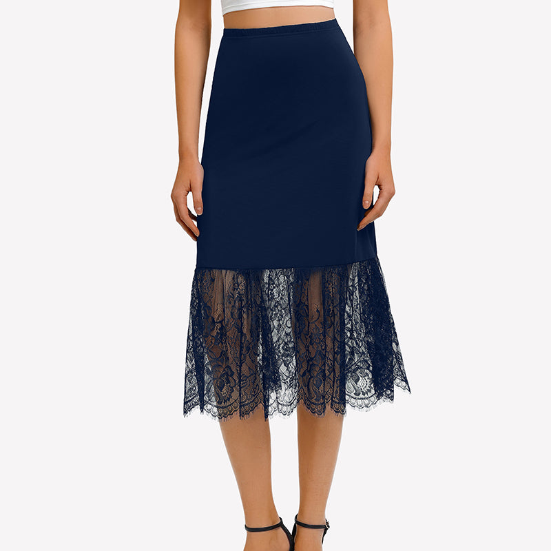 Lace Half Slip Underskirt Under Dress