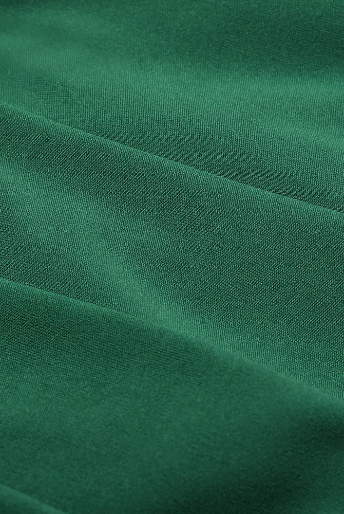 Green pleated mini skirt fabric detail, elastic waistband, cosplay uniform, exquisite workmanship