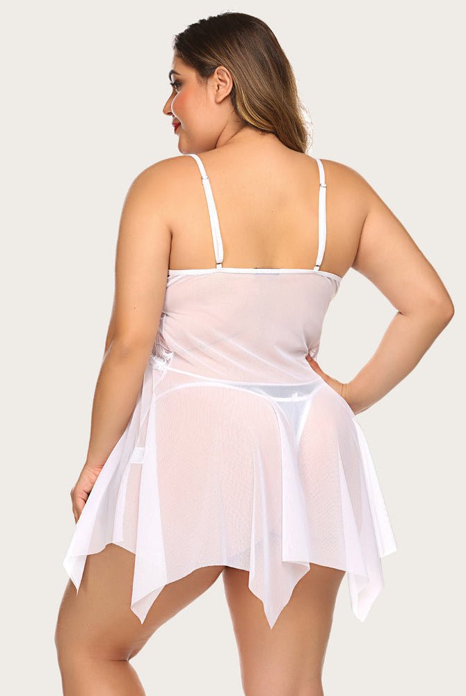 avidlove lingerie lace babydoll sleepwear outfits plus size langeray