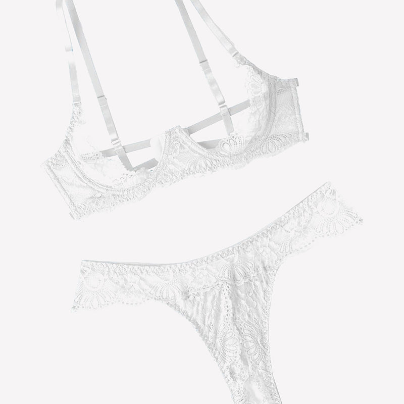 Underwire Push Up Lace Lingerie Set – Bra and Panty Set