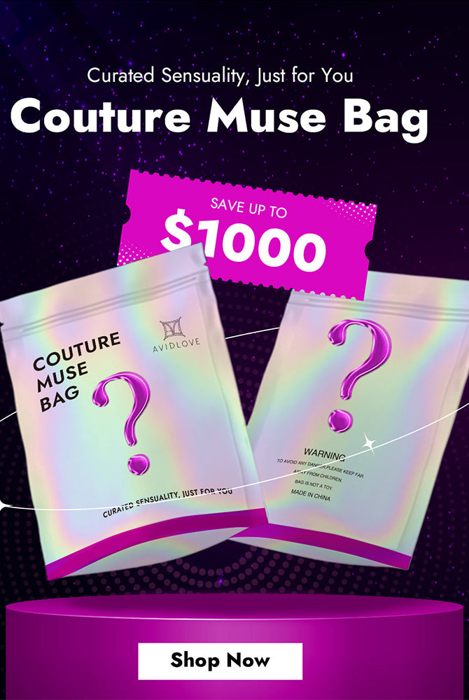 Couture Muse Bag by Avidlove, mystery lingerie with a chance to save up to $1000, shop now.