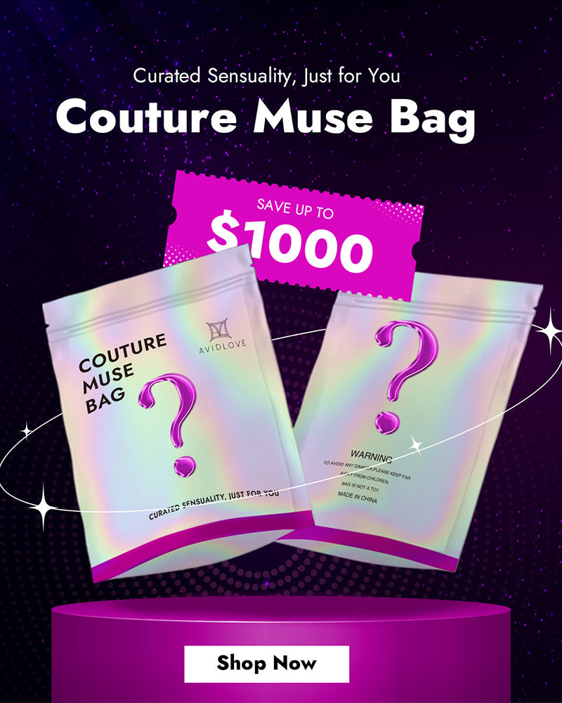 Couture Muse Bag by Avidlove, mystery lingerie with a chance to save up to $1000, shop now.