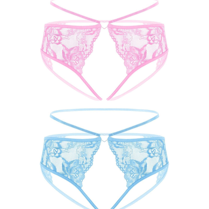 Strap Cheeky Underwear Floral Lace Panties