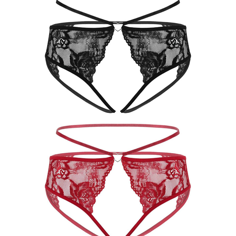 Strap Cheeky Underwear Floral Lace Panties