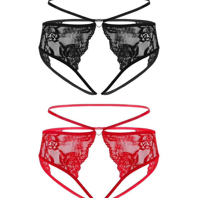 Strap Cheeky Underwear Floral Lace Panties