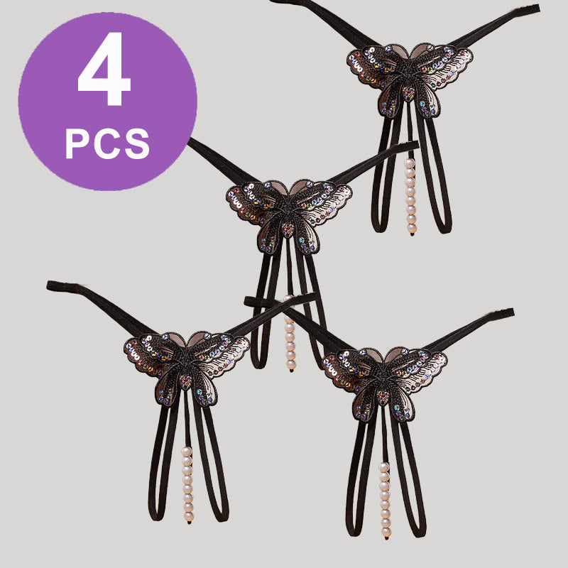 Mesh-String mit Hohlsaum