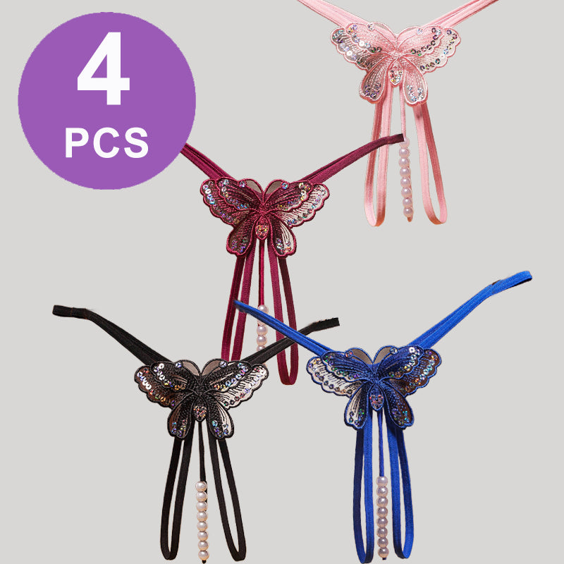 Mesh-String mit Hohlsaum