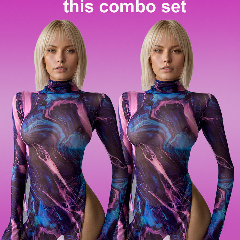 Sottoveste in pizzo floreale