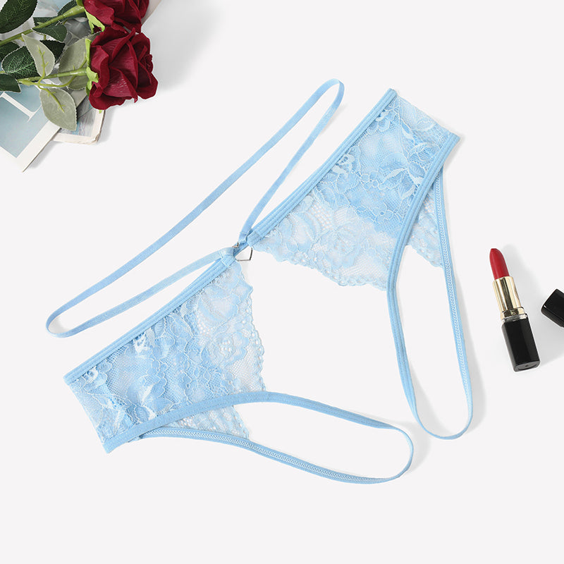 Strap Cheeky Underwear Floral Lace Panties