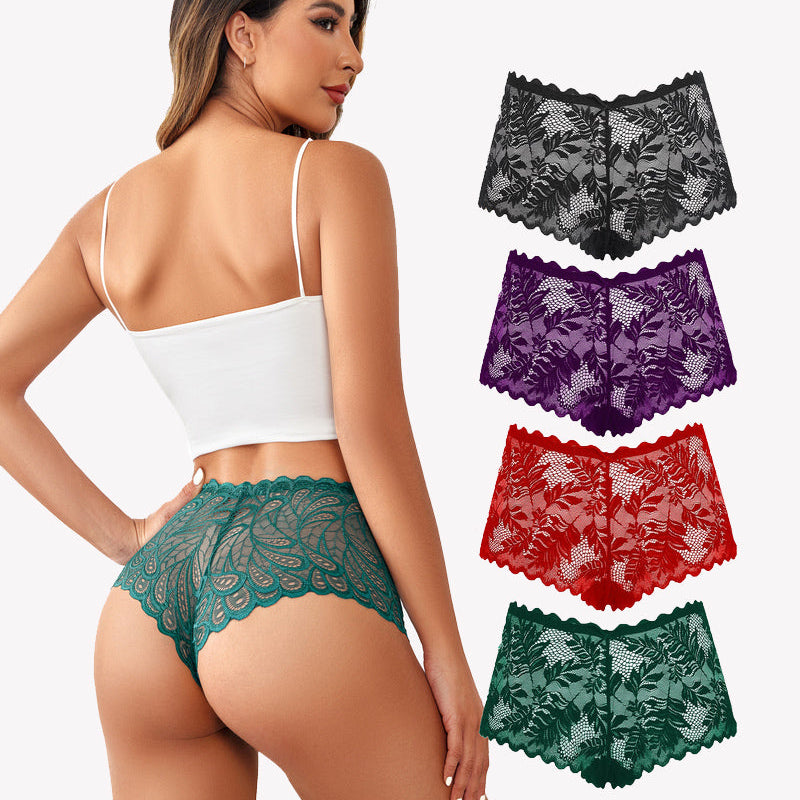 Avidlove Mid-rise Floral Lace Panties: Variety of colors, soft stretch, and delicate lace design.
