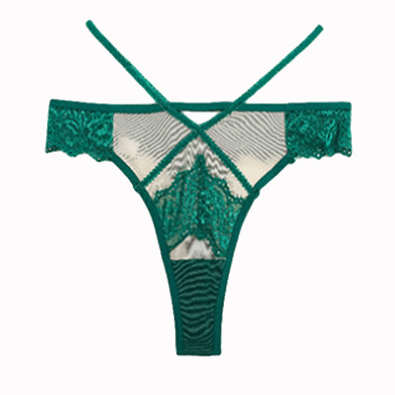 Сетчатые полые стринги