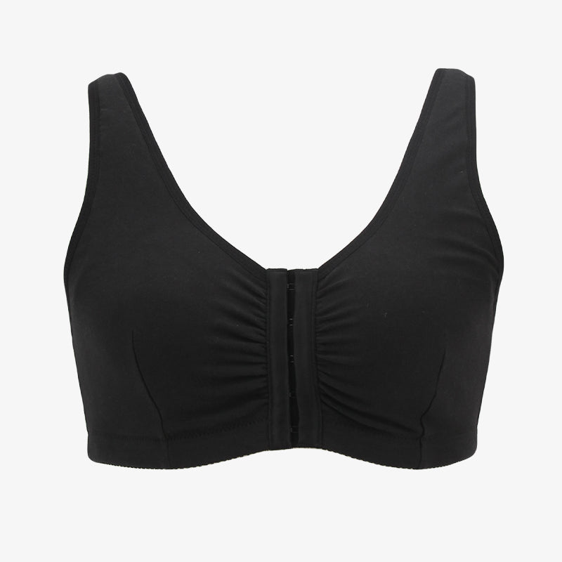 Front Clasp Non-Wired Breathable Bra