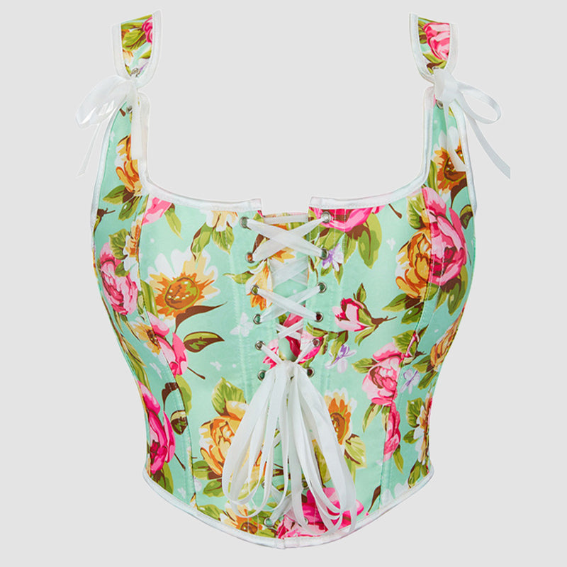 Langes Nachthemd aus Eisseide mit hohem Schlitz