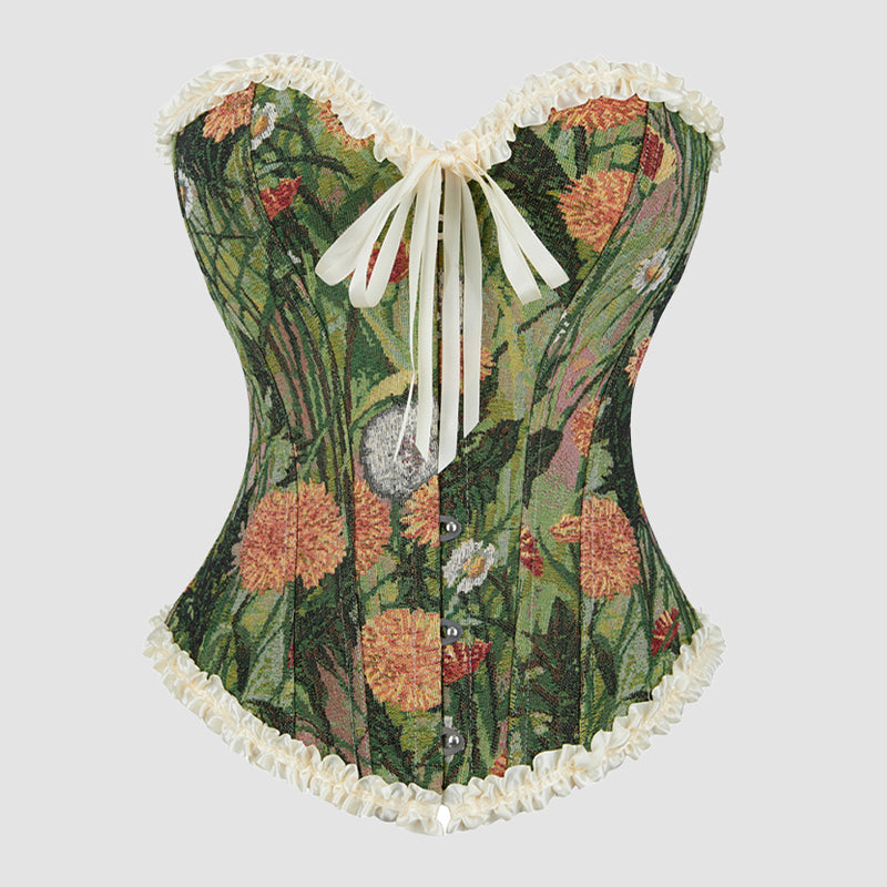 Langes Nachthemd aus Eisseide mit hohem Schlitz